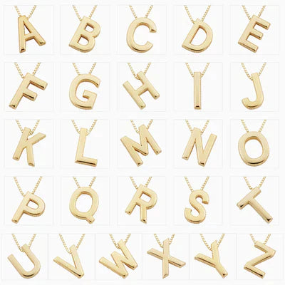 Ketting met letter